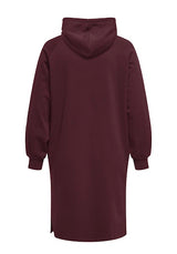 Only Carmakoma Alina life leo detail hood dress bordeaux