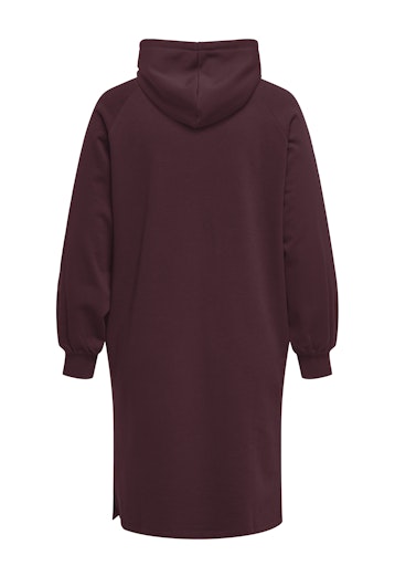 Only Carmakoma Alina life leo detail hood dress bordeaux