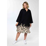 Gozzip Michelle Tunic Black