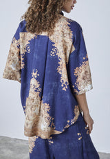 Love & Divine  new paisley shirt blue