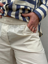 Gaspar Honolulu poplin pants chalk