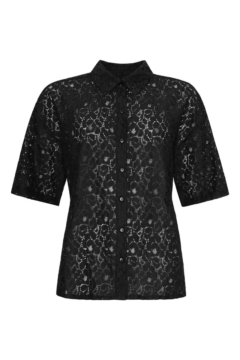 Ofelia Etta lace shirt black