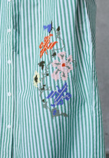 Love & Divine Love1605 green stripes