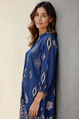 Ofelia Laura tunic blue