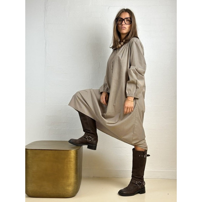 Gaspar Luna stripe brown