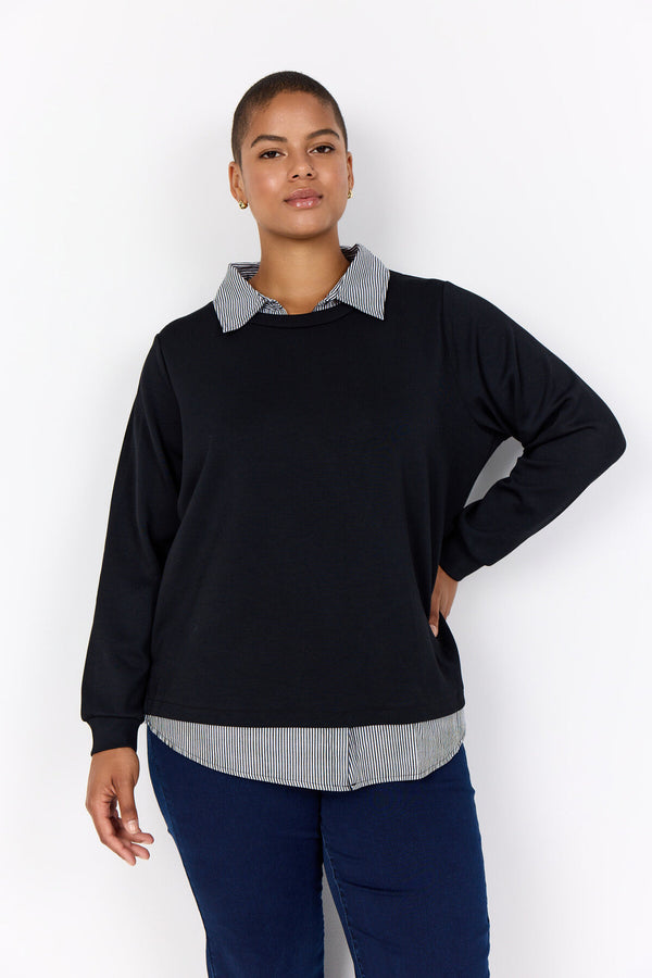 Wasabi Sabina Blouse Black/White