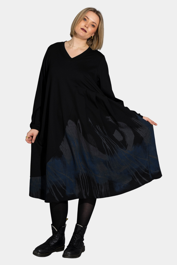 Gozzip Sienna dress black