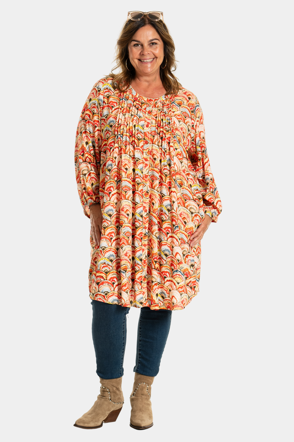 Gozzip Johanne Tunic Multi Color