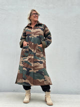 Gaspar Champagne Camo coat camouflage
