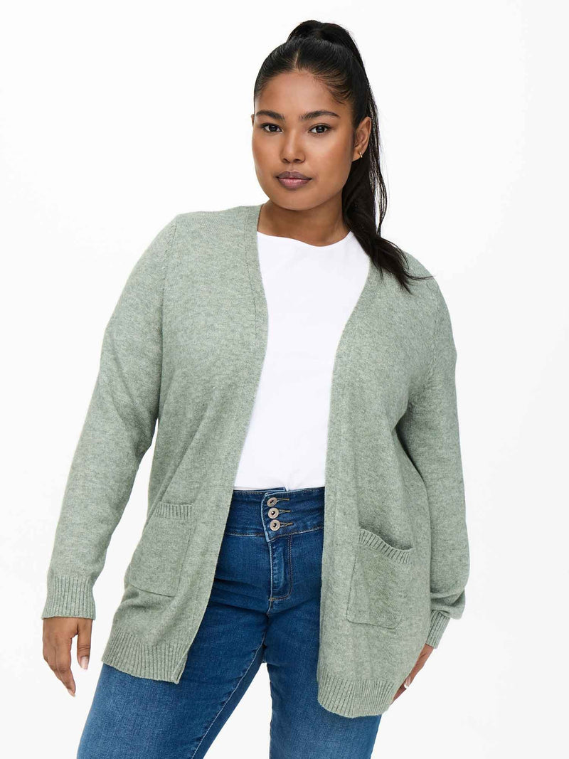Only carmakoma Esly Cardigan Basil Melange