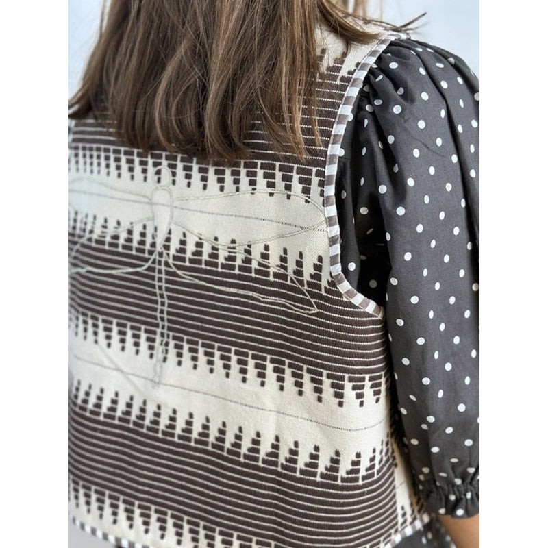 Gaspar Nuuuk waistcoat  brown