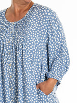 GOZZIP Alice dress Blue haze