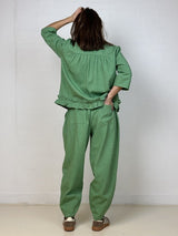 Gaspar Vigo Canvas Shirt Pistacho