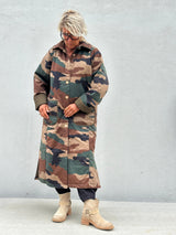 Gaspar Champagne Camo coat camouflage