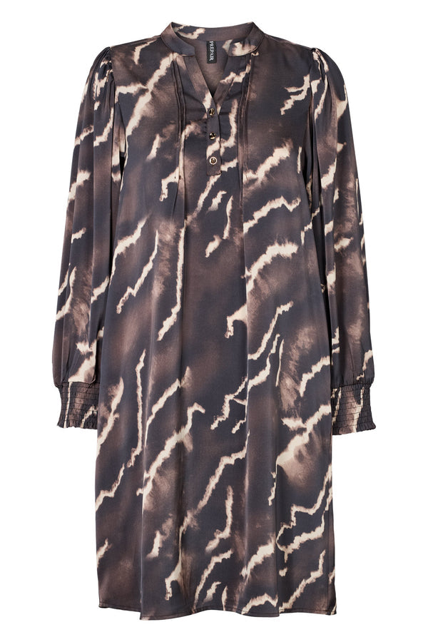 Prepair Olivia dress washed black brown