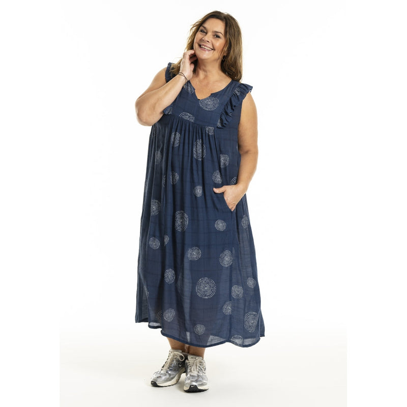GOZZIP Maiken dress navy