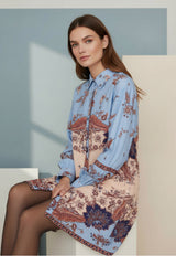 Ofelia Ebony Tunic blue Combi