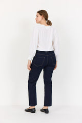Wasabi Summer pants blue denim