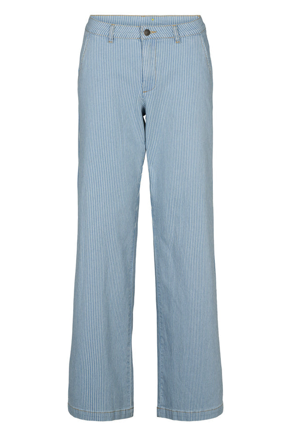 Prepair Majse jeans light blue stripe