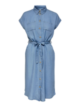 Only Carmakoma Pema Hannover denim dress medium blue