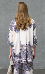 Love & Divine Love971-17 shirt champagne paisley