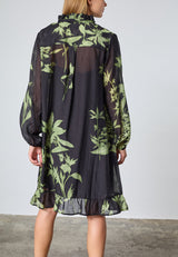 Love & Divine love1449 dress green leaf