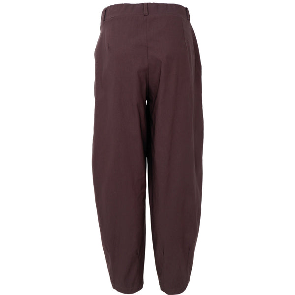 Black Colour Beverly Barrel pant coffee