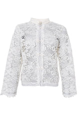 Black Colour Rosa Napoleon shirt offwhite