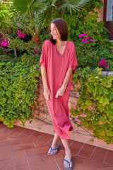 Black Colour Faye dress coral