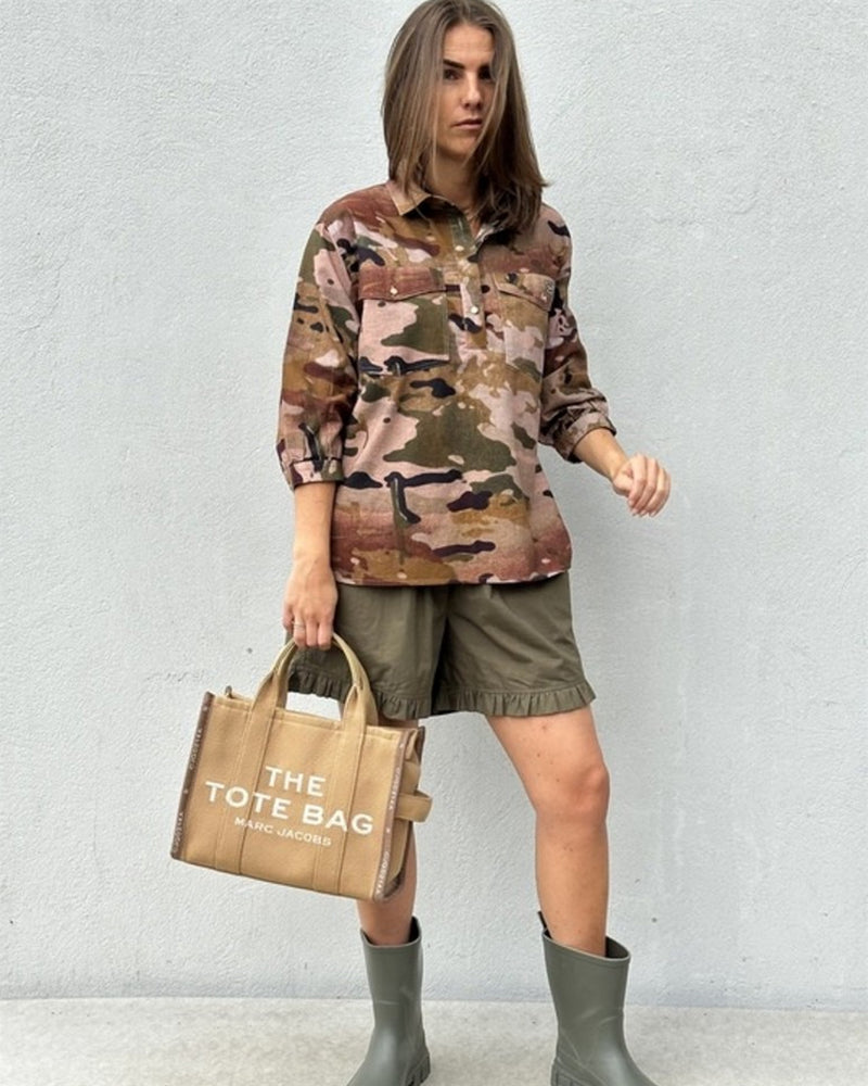 Gaspar Oslo Blouse Camo