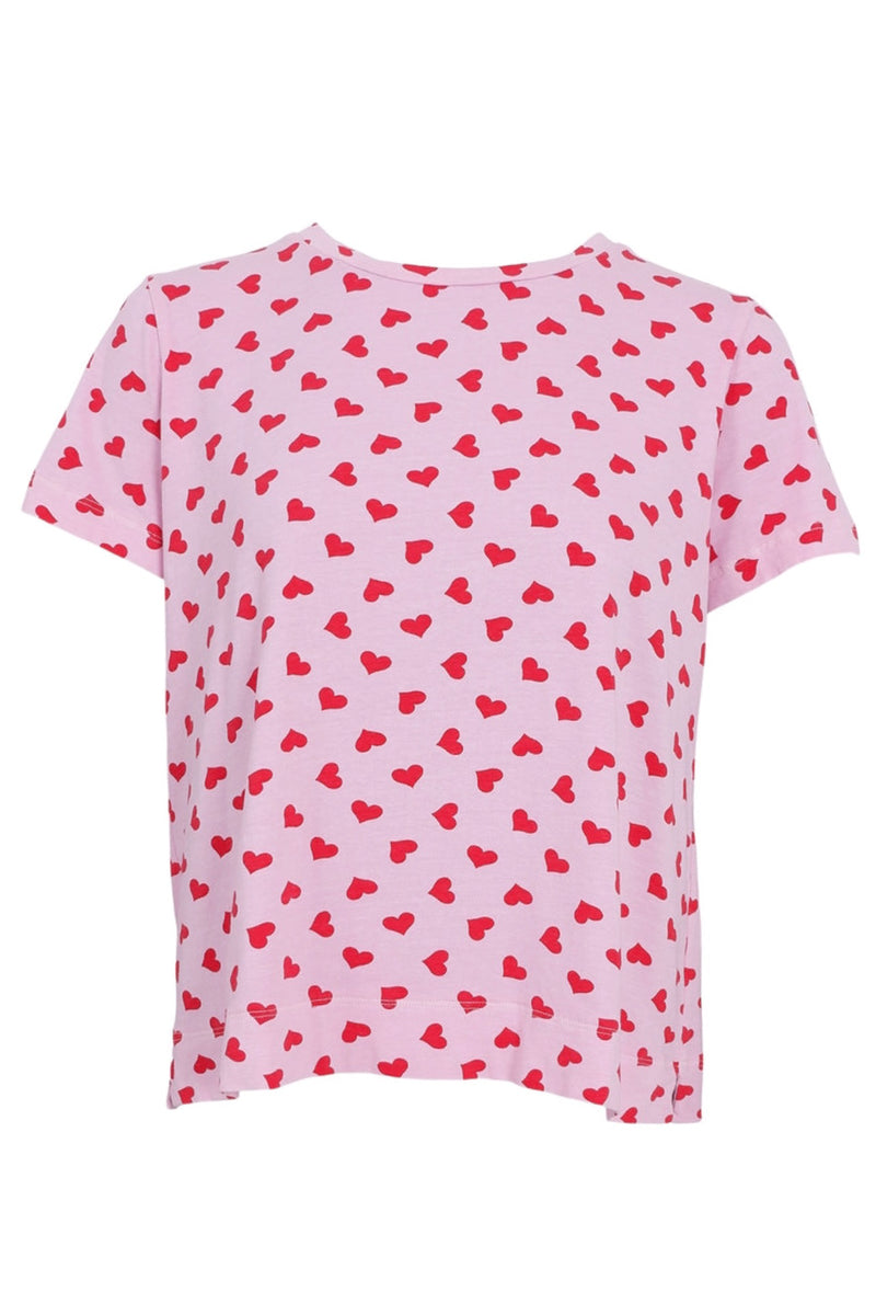 Black Colour Zelda t-shirt pink heart