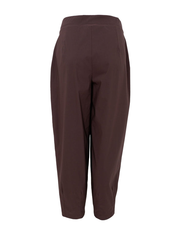 Black Colour Davina barrel pant coffee