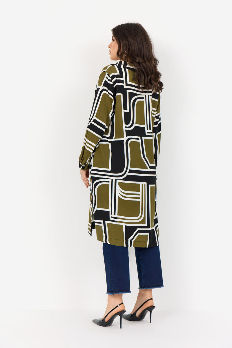 Wasabi Dress Natalie Army/Black