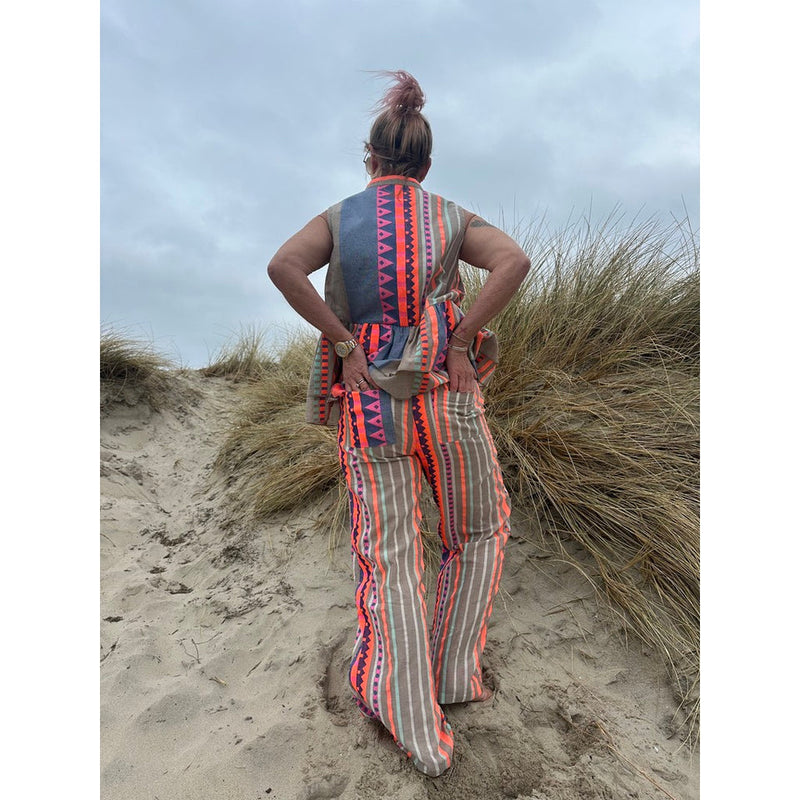 Gaspar Honolulu Jaquard pants multicolor