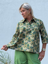 Gaspar Porto Butterfly print green