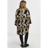 Gozzip Monna shirt tunic beige/black