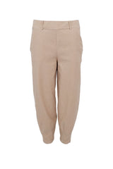 Black Colour MEMPHIS barrel pant - Pearl