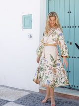 Black Colour  Zennia  flower dress