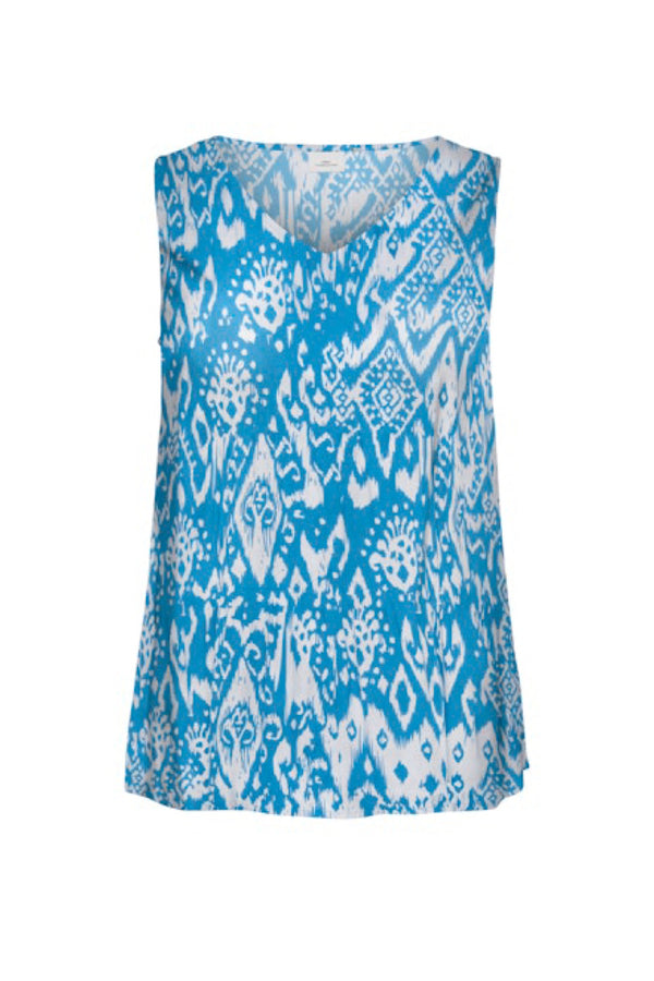 Only Carmakoma  Marrakesh life top azzure blue
