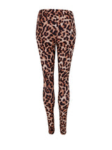 Black Colour Lynn leggings brown leo