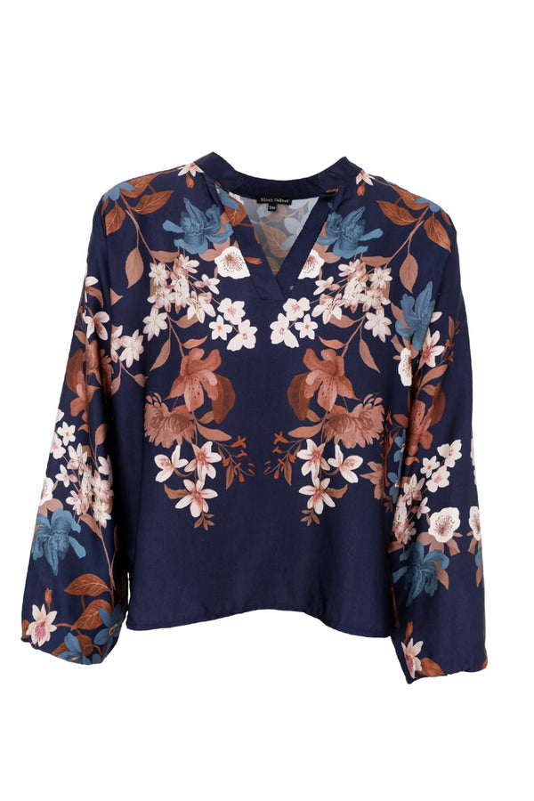 Black Colour Zendaya Blouse Blue