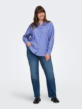 Only carmakoma Liah shirt Cloud dancer/surf