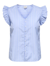 Only Carmakoma Tessa Shirt Blue