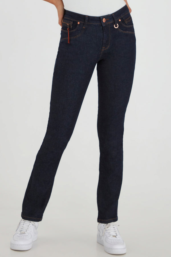 Pulz Karolina jeans straight unwashed