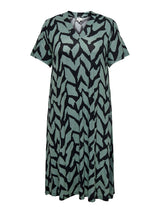 Only Carmakoma Fyrla Dress green/Black