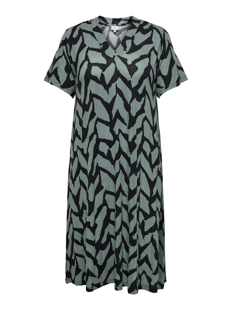 Only Carmakoma Fyrla Dress green/Black