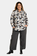 Gozzip Karina shirt multi colour print