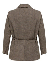 Only Carmakoma Nella belt check blazer