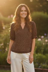 Ofelia Mio Blouse Brown