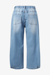 Gozzip Clara pants light blue denim